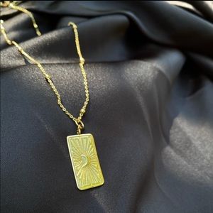 New!!! Xio by Ylette Moon Card Necklace